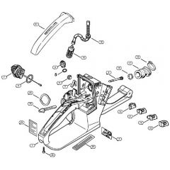 Genuine Stihl MS260 C-B / J - Tank housing