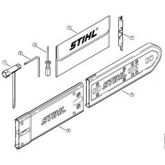 Genuine Stihl MS260 C-B / R - Tools, Extras