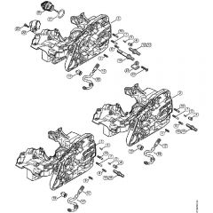 Genuine Stihl MS291 C-BE / A - Motor housing