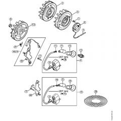 Genuine Stihl MS362 C-B / F - Ignition flywheel