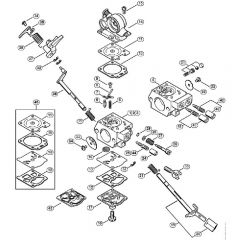 Genuine Stihl MS362 / S - Carburetor WTE-8, WTE-18, WTE-20