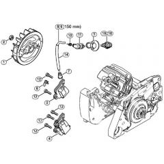 Genuine Stihl MS382 / F - Ignition system