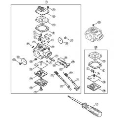 Genuine Stihl MS390 / K - Carburetor HD-21