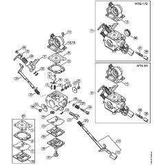 Genuine Stihl MS391 / M - WTE-9, WTE-17