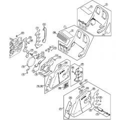 Genuine Stihl MS440 / D - Chain brake