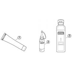 Genuine Stihl MS440 / P - Miscellaneous lubricants and greases