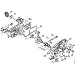 Genuine Stihl MS441 C-M / A - Crankcase