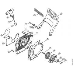 Genuine Stihl MS441 C-M / F- Rewind Starter