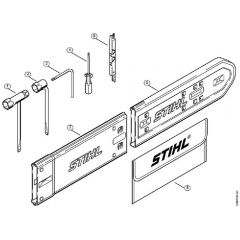 Genuine Stihl MS441 C-M / R - Tools, Extras