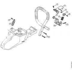 Genuine Stihl MS462 C-M / AC - AV system