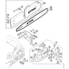 Genuine Stihl MS462 C-M / AF - Rescue saw