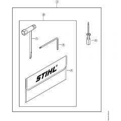 Genuine Stihl MS462 C-M / AG - Tools, Extras