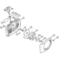 Genuine Stihl MS640 / H - Rewind starter