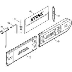 Genuine Stihl MS640 / N - Tools, Extras