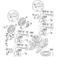 Genuine Stihl MS661 C-M / G - Ignition system