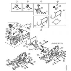 Genuine Stihl MS 362 C-M-A-group