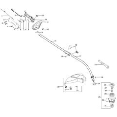 McCulloch MT250CLS - 952715715 - 2010-07 - Shaft & Handle Parts Diagram