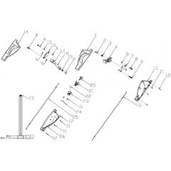 Cobra MX534SPCE - Lawn Mower May 2020 Control Assy Diagram