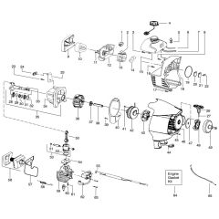 McCulloch PRO MAC 320 GT - 2009-04 - Engine (1) Parts Diagram