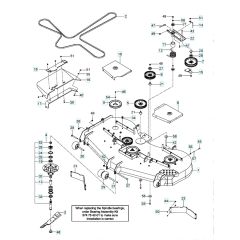 Husqvarna Pz7234 Fx - Mower Deck & Cutting Deck