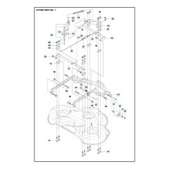 Husqvarna R214 C - 94cm Cutting Deck