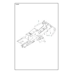 Husqvarna R214 C - Chassis & Frame