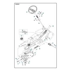 Husqvarna R214 C - Steering