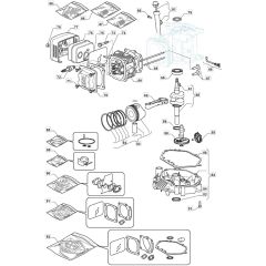 R27M - 2015 - 2T0042486/SF - Mountfield Ride On Mower WBE0704 Cylinder Diagram