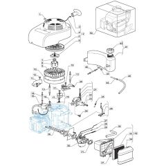 R27M - 2015 - 2T0042486/SF - Mountfield Ride On Mower WBE0704 Engine Diagram