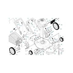Husqvarna R53 - Frame & Engine