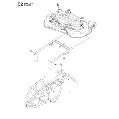 Husqvarna R 111B - Chassis & Enclosures 2