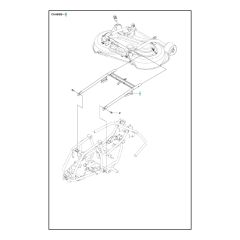 Husqvarna R 112C - Chassis Rear 2