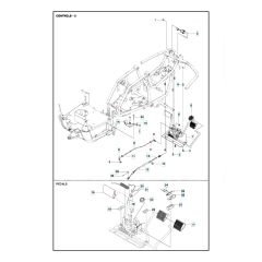 Husqvarna R 112C - Controls