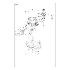 Husqvarna R 112C - Engine