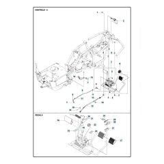 Husqvarna R 115C - Controls 2