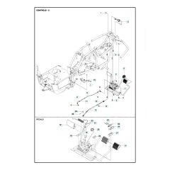 Husqvarna R 120C - Controls 2