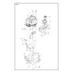 Husqvarna R 120C - Engine