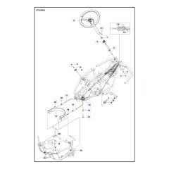 Husqvarna R 120C - Steering