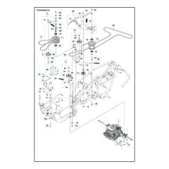 Husqvarna R 120C - Transmission