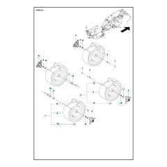 Husqvarna R 120C - Wheels & Tyres