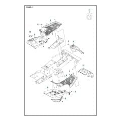 Husqvarna R 214T - Cover 2