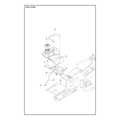 Husqvarna R 214T - Fuel System