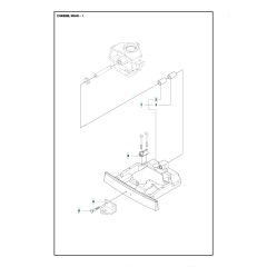 Husqvarna R 215TX - Chassis Rear