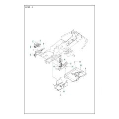 Husqvarna R 215TX - Cover