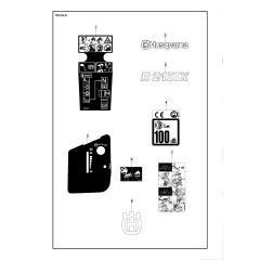 Husqvarna R 215TX - Decals
