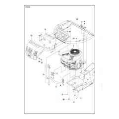 Husqvarna R 215TX - Engine