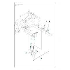 Husqvarna R 215TX - Height Adjustment