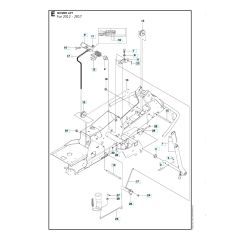 Husqvarna R 215TX - Mower Lift & Deck Lift 2