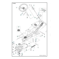 Husqvarna R 215TX - Steering 2