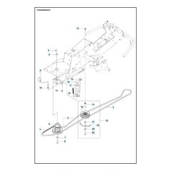 Husqvarna R 215TX - Transmission